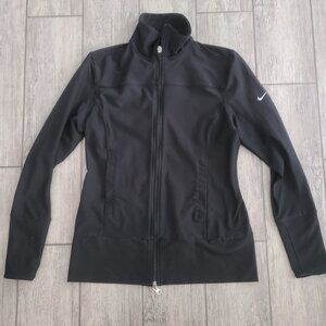 Nike Black Full Zip Track Jacket Women’s Medium